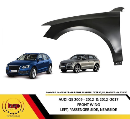 AUDI Q5 2009 - 2017 FRONT WING LH LEFT PASSENGER SIDE NEAR SIDE NEW