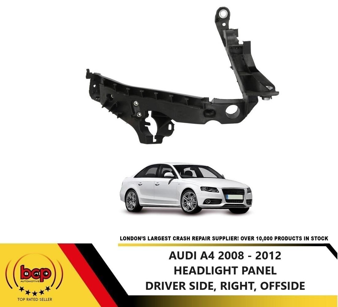AUDI A4 2008 – 2012 HEADLIGHT BRACKET HOLDER RIGHT DRIVERS SIDE OFFSIDE