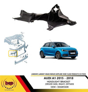 AUDI A1 2015 - 2018 HEADLIGHT MOUNTING BRACKET HOLDER RIGHT DRIVER SIDE OFFSIDE