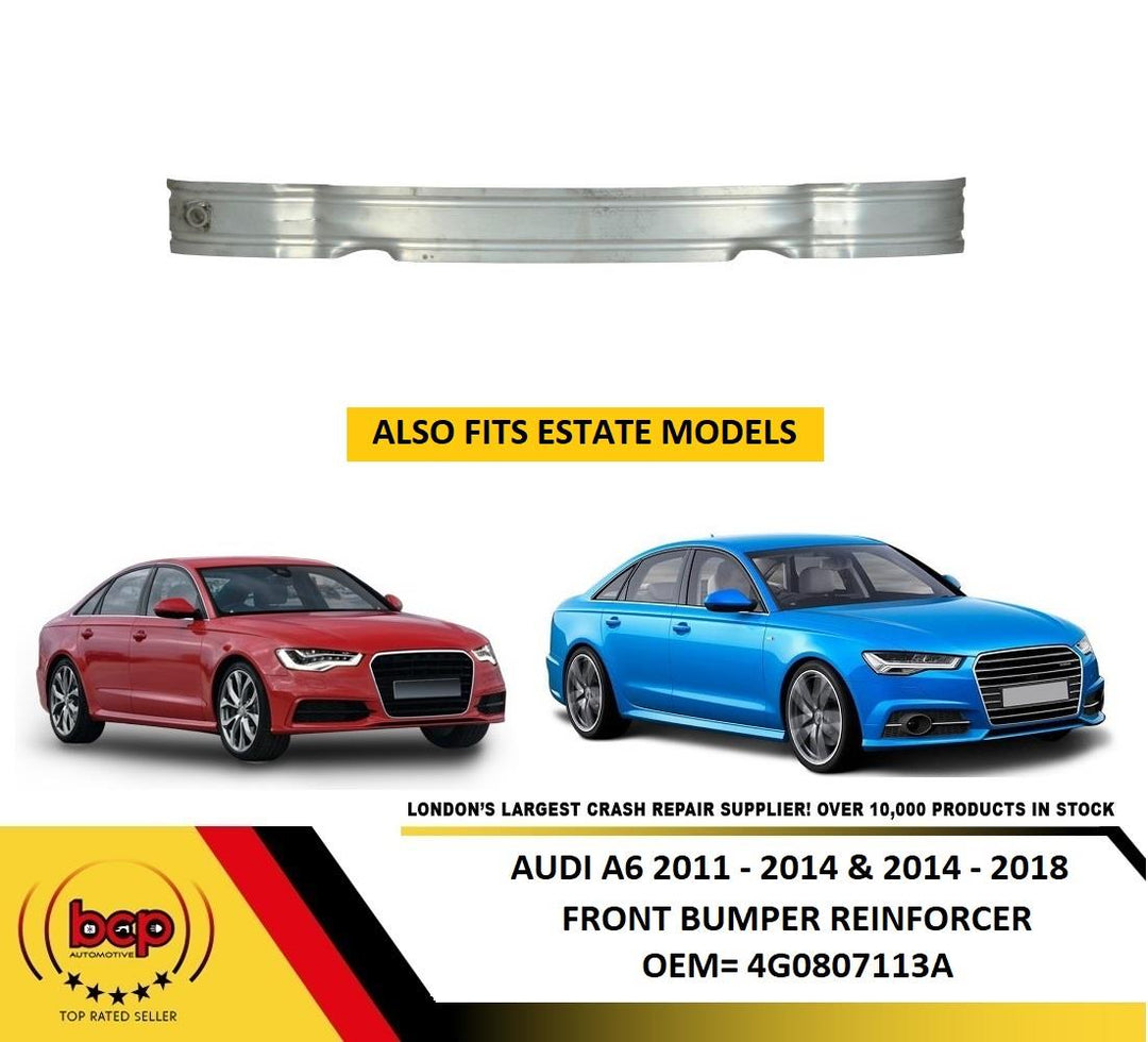 AUDI A6 2012 - 2019 FRONT BUMPER REINFORCEMENT BAR CRASH CARRIER IMPACT BEAM