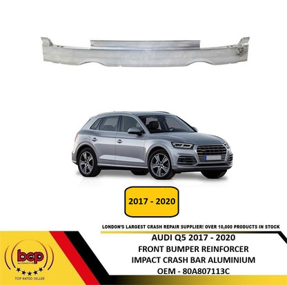 AUDI Q5 2017 - 2020 FRONT BUMPER REINFORCEMENT CRASH BAR IMPACT BEAM ALUMINIUM