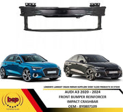 AUDI A3 2020–2024 FRONT BUMPER REINFORCEMENT BEAM IMPACT CRASH BAR REINFORCER