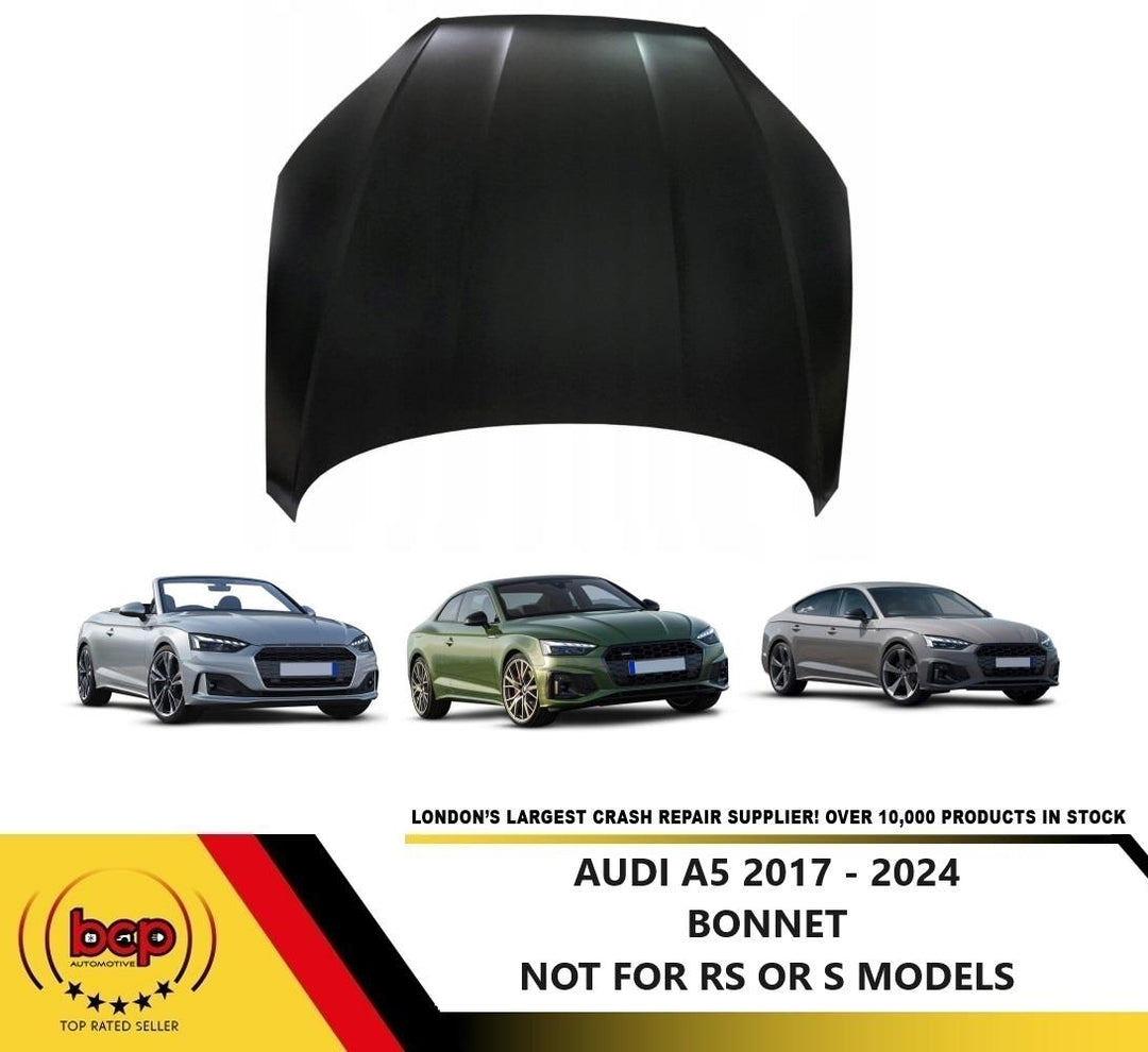 AUDI A5 2017 ONWARDS BONNET STEEL DELIVERED  8W6823029