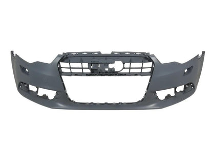 AUDI A6 2011 - 2015 FRONT BUMPER WITH WASHER JET HOLES ONLY NO PARKING SENSORS