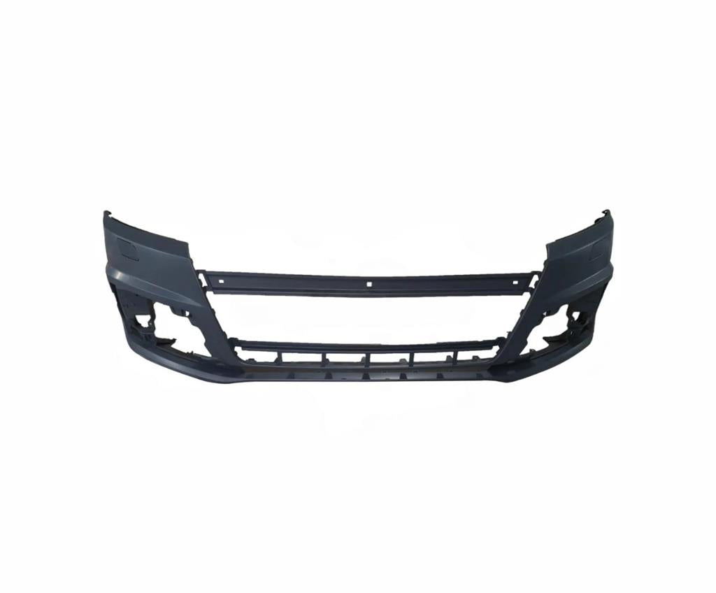 AUDI Q7 2015 - 2019 FRONT BUMPER PRIMED WITH WASHER HOLES NO PDC HOLES NEW