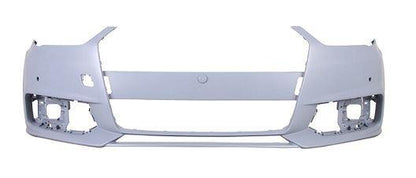AUDI A1 2015 – 2018 FRONT BUMPER NOT SLINE PRIMED WITH PARKING SENSOR HOLES