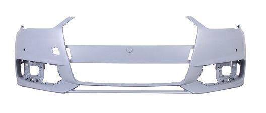AUDI A1 2015 – 2018 FRONT BUMPER NOT SLINE PRIMED WITH PARKING SENSOR HOLES