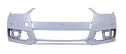 AUDI A1 2015 – 2018 FRONT BUMPER NOT SLINE PRIMED WITH PARKING SENSOR HOLES