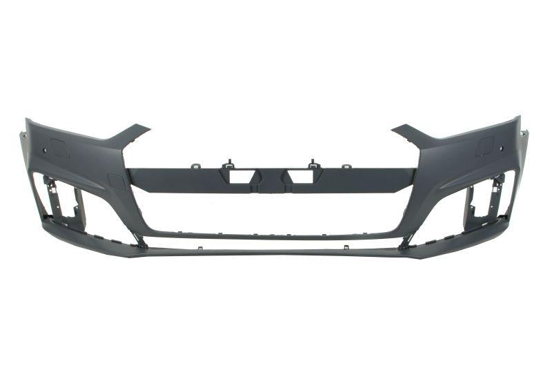 AUDI A5 2017 - 2020 S - LINE FRONT BUMPER PRIMED WITH PDC WASHER HOLES 8W6807065KGRU