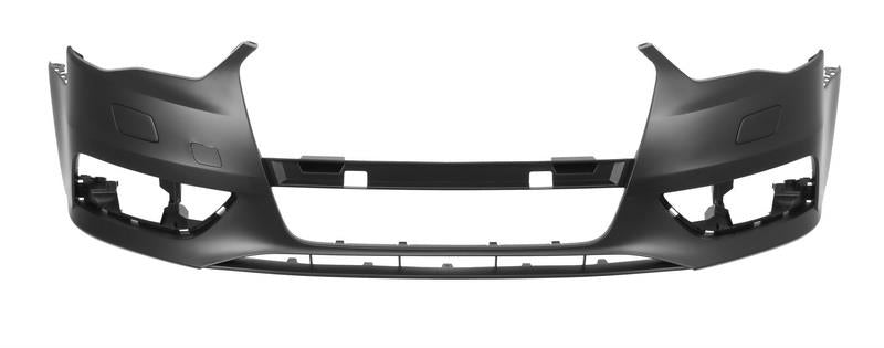 AUDI A3 2012 - 2016 FRONT BUMPER WITH ACTIVE WASHER JET NO SENSORS