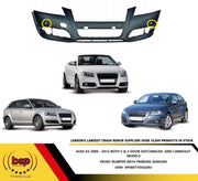 AUDI A3 2008 – 2012 FRONT BUMPER WITH PARKING SENSOR HOLES NOT SLINE MODELS