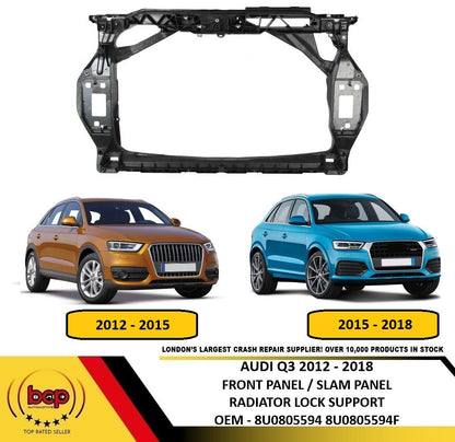 AUDI Q3 2011 - 2018 FRONT PANEL NEW INSURANCE APPROVED 8U0805594F OEM SPEC