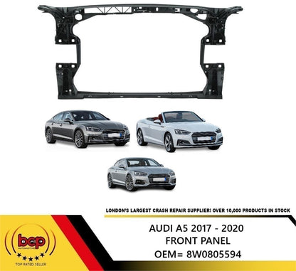 AUDI A5 2017 2018 2019 2020 FRONT PANEL RADIATOR SUPPORT 8W0805594 OEM SPEC