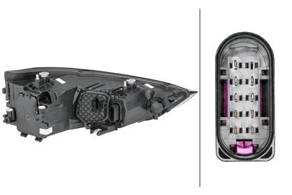 AUDI A1 2015 – 2018 FRONT HALOGEN HEADLIGHT WITH DRL DRIVER SIDE RIGHT