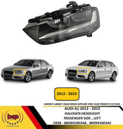 AUDI A4 2012 - 2015 HALOGEN HEADLIGHT LAMP LEFT PASSENGERS SIDE NEARISDE NEW