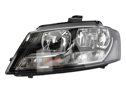 AUDI A3 2008 - 2012 HEADLIGHT HALOGEN HEADLAMP PASSENGERS SIDE LEFT N/S LH NEW