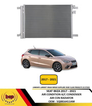 SEAT IBIZA 2017 - 2021 AIR CONDITION CONDENSER AIR CON A/C RADIATOR NEW