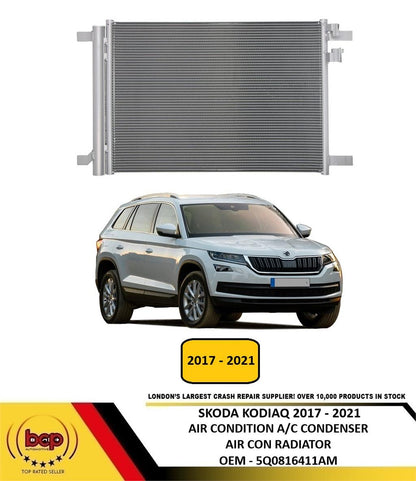 SKODA KODIAQ 2017 - 2021 AIR CONDITION CONDENSER AIR CON A/C RADIATOR NEW