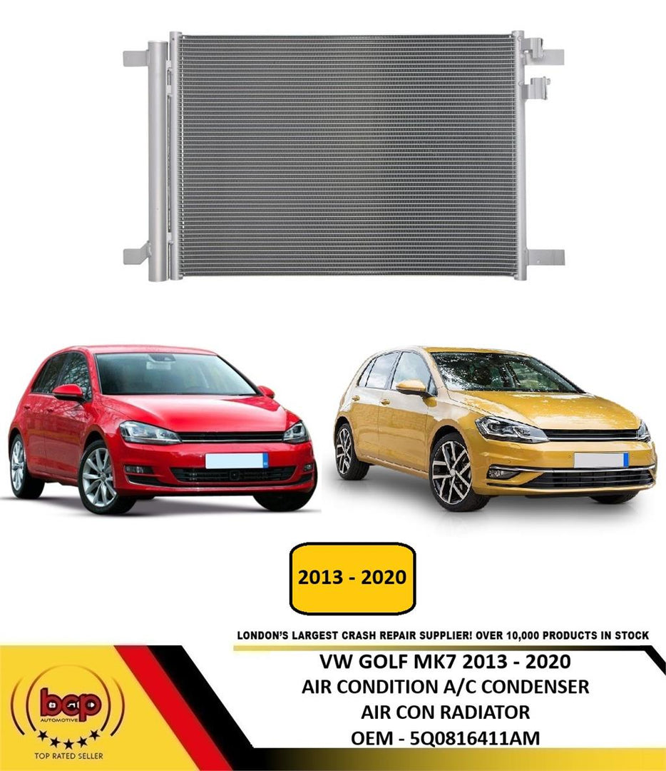 VW GOLF MK7 2013 - 2020 AIR CONDITION CONDENSER AIR CON A/C RADIATOR NEW