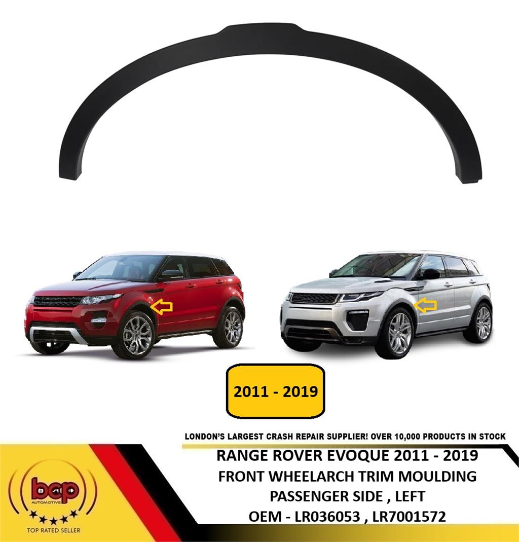 RANGE ROVER EVOQUE 2011 - 2019 FRONT WHEEL ARCH TRIM MOULDING PASSENGER LEFT