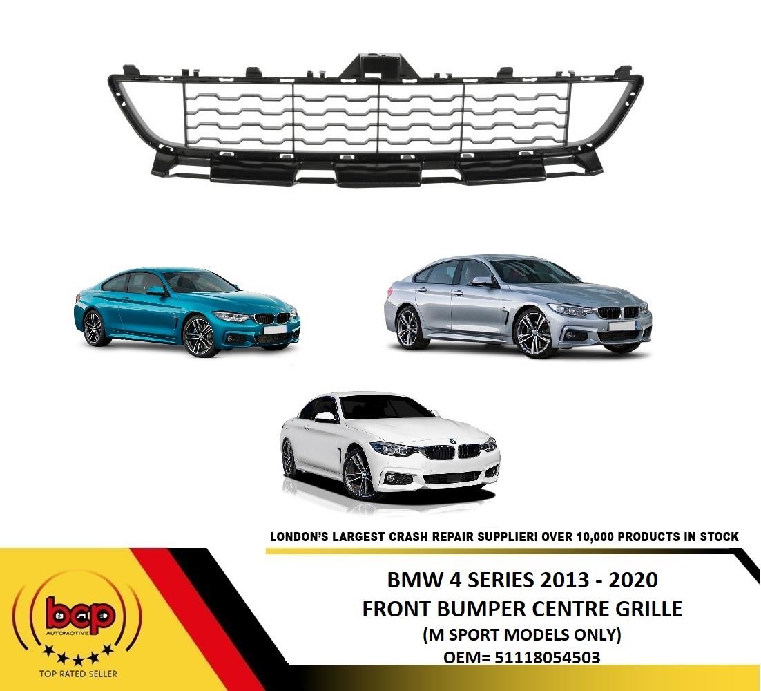 BMW 4 SERIES FRONT BUMPER F32 F33 F36 2014 - 2020 M SPORT LOWER CENTRE GRILLE