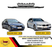 BMW 3 SERIES F30 F31 2015 – 2019 FRONT BUMPER LOWER CENTRE GRILLE NOT M SPORT