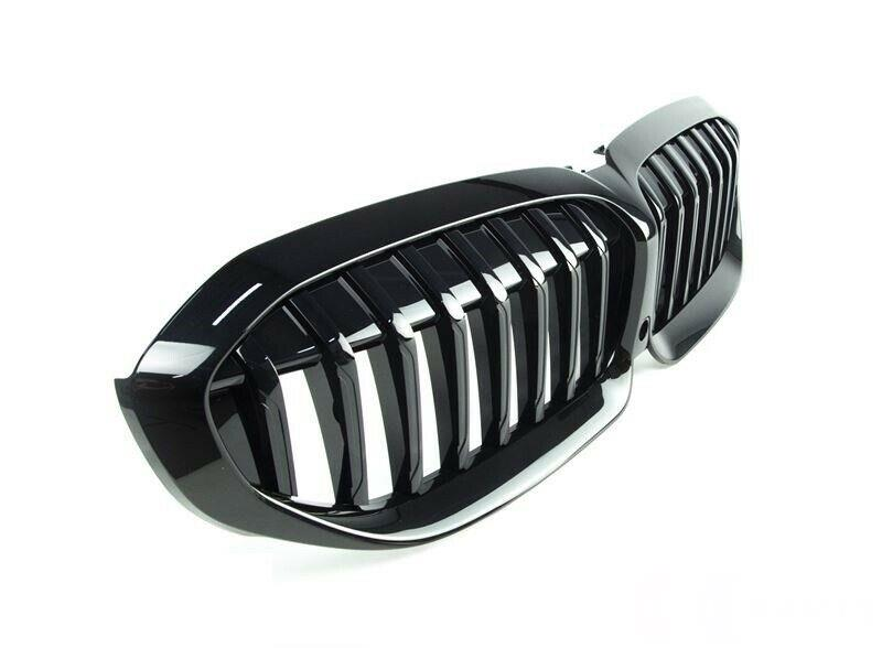 BMW 3 SERIES G20 G21 2019-2023 FRONT MAIN GRILLE GLOSS BLACK WITH CAMERA HOLE
