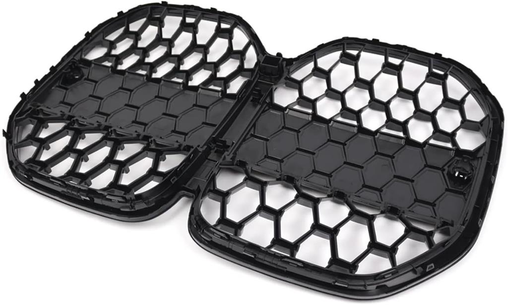 BMW 4 SERIES G22 G23 G26 2020 ON MAIN KIDNEY GRILLE BLACK & CHROME WITH PDC HOLE