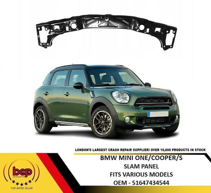 MINI 2015 - 2020 ONE COOPER COOPER S BONNET SLAM PANEL CROSS LINK TOP PANEL