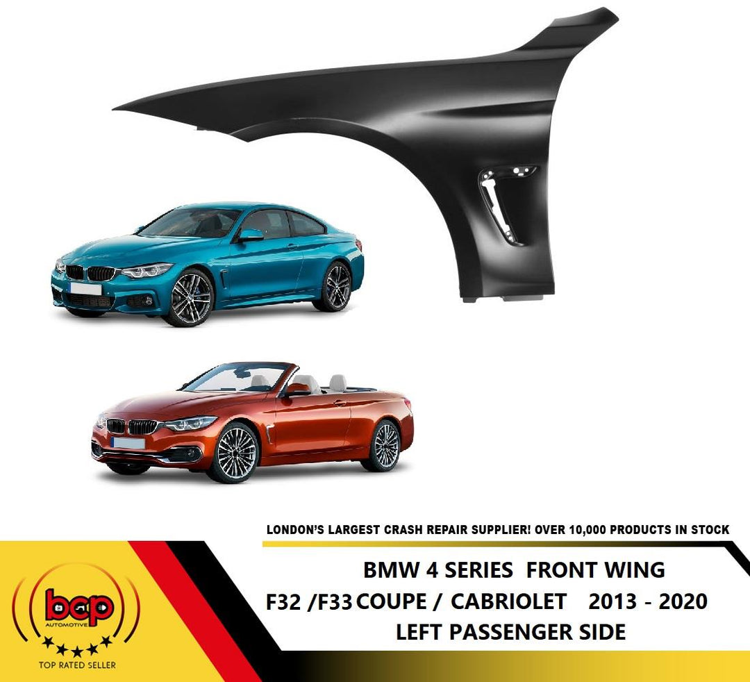 BMW 4 SERIES GRANDE COUPE f36 2013 - 2017  FRONT WING LEFT PASSENGERS SIDE PRIM