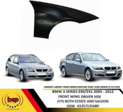 BMW 3 SERIES E90 91 2005 - 2012 FRONT WING DRIVERS SIDE RIGHT INSURANCE APPROVED
