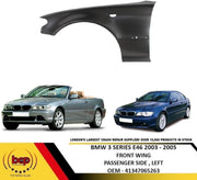 BMW 3 SERIES E46 COUPE CABRIO 2003 - 2007 FRONT WING FENDER PASSENGERS LEFT