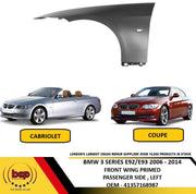 BMW 3 SERIES E92 E93 FRONT WING 2006-2014 COUPE CONVERTIBLE LEFT PASSENGERS SIDE