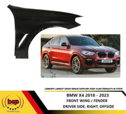 BMW X4 2018 - 2023  FRONT WING FENDER RIGHT OFFSIDE DRIVERS SIDE PANEL