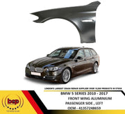BMW 5 SERIES F10  F11 2011 – 2017 FRONT WING LEFT PASSENGERS SIDE ALUMINIUM
