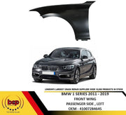 BMW 1 SERIES F20 2011 - 2019 FRONT WING PRIMED LEFT PASSENGER SIDE