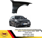 BMW 1 SERIES F20 2011 - 2019 FRONT WING PRIMED RIGHT DRIVER SIDE NEW