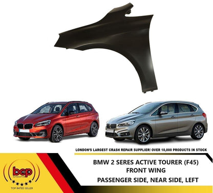 BMW 2 SERIES ACTIVE TOURER 2015 - 2022 FRONT WING FENDER LEFT NEARSIDE PASSENGER