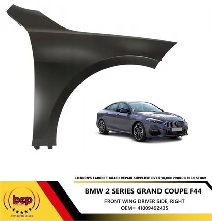 BMW 2 SERIES GRAND COUPE F44 2019-2024 FRONT WING FENDER PANEL DRIVER SIDE RIGHT
