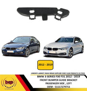 BMW 3 SERIES F30 FRONT BUMPER BRACKET WING GUIDE 51117279711 LEFT PASSENGER SIDE