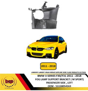 BMW 3 SERIES F30 2011 - 2018 FRONT FOG LAMP SUPPORT BRACKET M SPORT ONLY LEFT