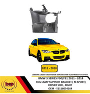 BMW 3 SERIES F30 2011 - 2018 FRONT FOG LAMP SUPPORT BRACKET M SPORT ONLY DRIVERS