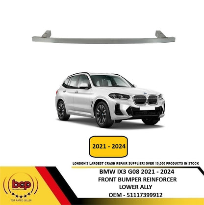 BMW IX3 G08 2021 - 2024 FRONT BUMPER REINFORCER LOWER ALUMINIUM IMPACT CRASH BAR