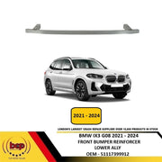 BMW IX3 G08 2021 - 2024 FRONT BUMPER REINFORCER LOWER ALUMINIUM IMPACT CRASH BAR