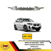 BMW IX3 G08 2021 - 2024 FRONT BUMPER REINFORCER UPPER ALUMINIUM IMPACT CRASH BAR