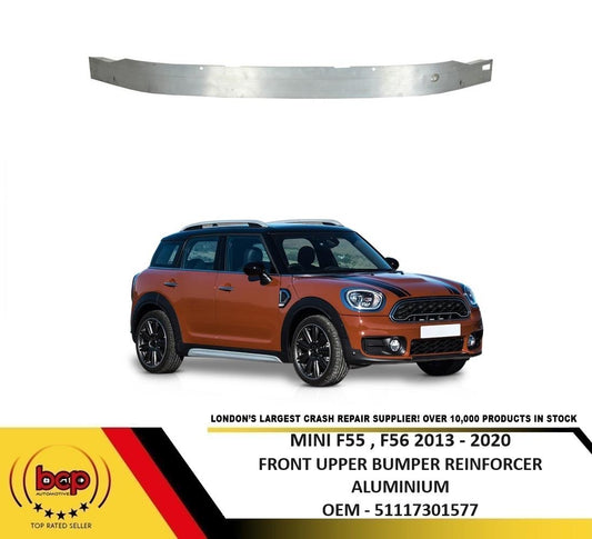 MINI F55 F56 2013 - 2020 FRONT BUMPER REINFORCER IMPACT CRASH BAR ALUMINIUM