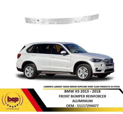 BMW X5 2013 - 2018 FRONT BUMPER CRASH IMPACT REINFORCEMENT BAR ALUMINIUM