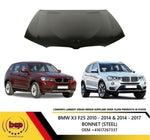 Load image into Gallery viewer, BMW X3 F25 2010 - 2017 BONNET STEEL INSURANCE APPROVED OEM QUALITY DELIVERED

