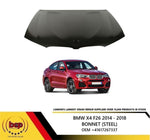 Load image into Gallery viewer, BMW X4 F26 2010 - 2017 BONNET STEEL INSURANCE APPROVED OEM QUALITY DELIVERED
