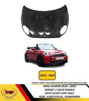 MINI 2014 - 2024 BONNET HOOD F55 TURBO MODELS WITH VENT HOLE 41008499869